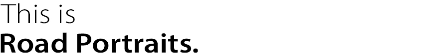 This is Road Portraits.