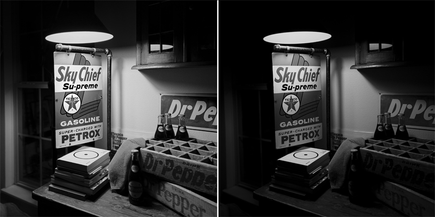 Exposure Compensation comparison.
