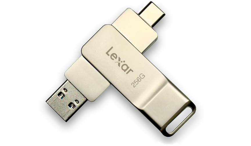 [ IMAGE: LEXAR JUMP DRIVE ]